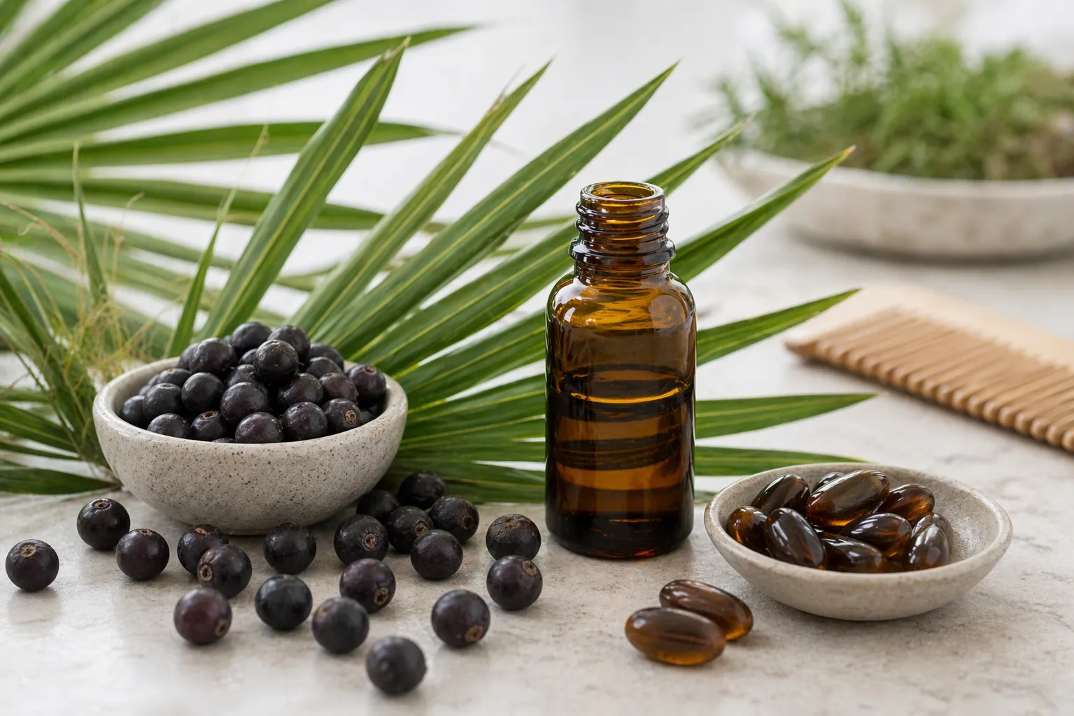 Saw palmetto and pattern hair loss featured image